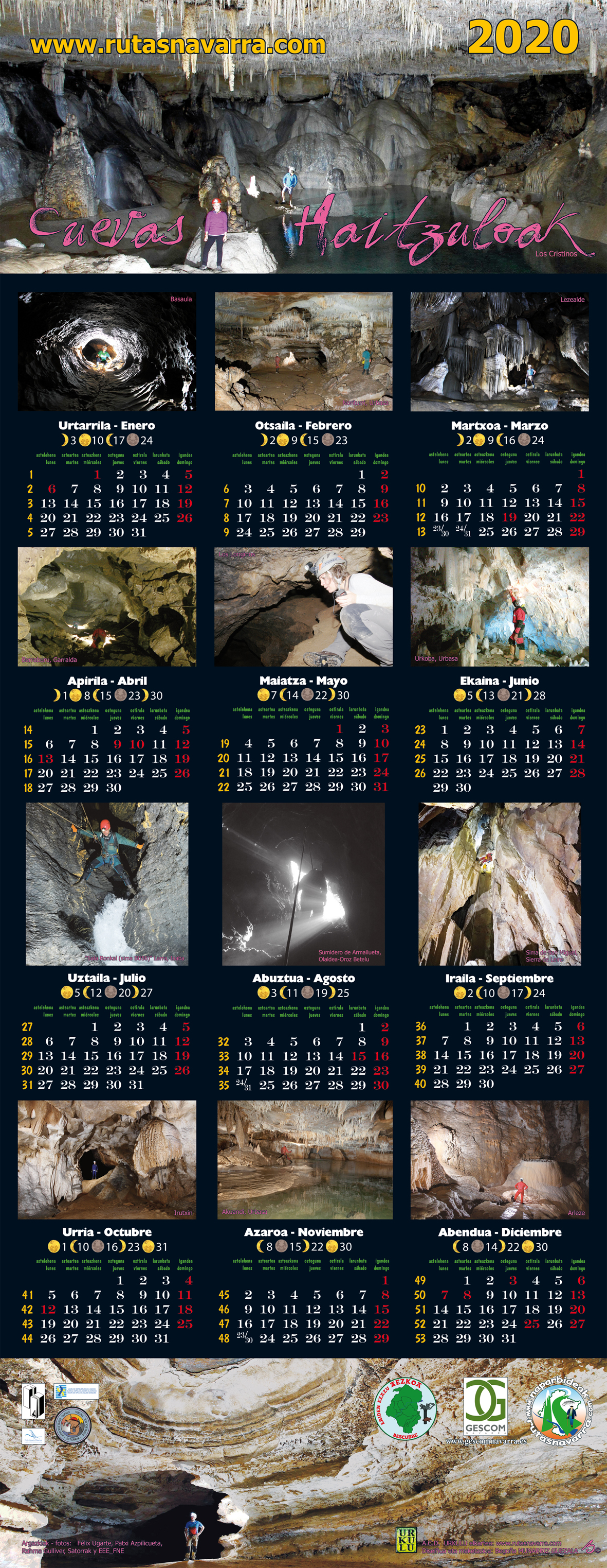 Calendario 2020