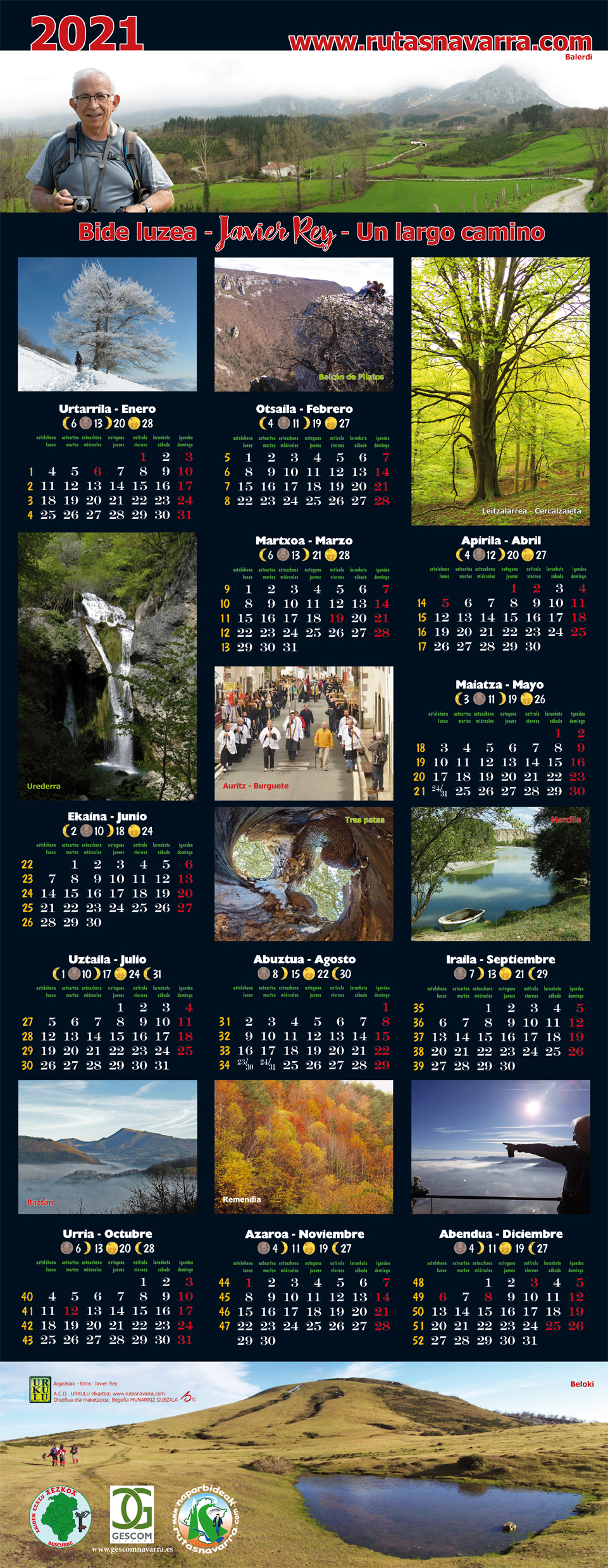 Calendario 2021