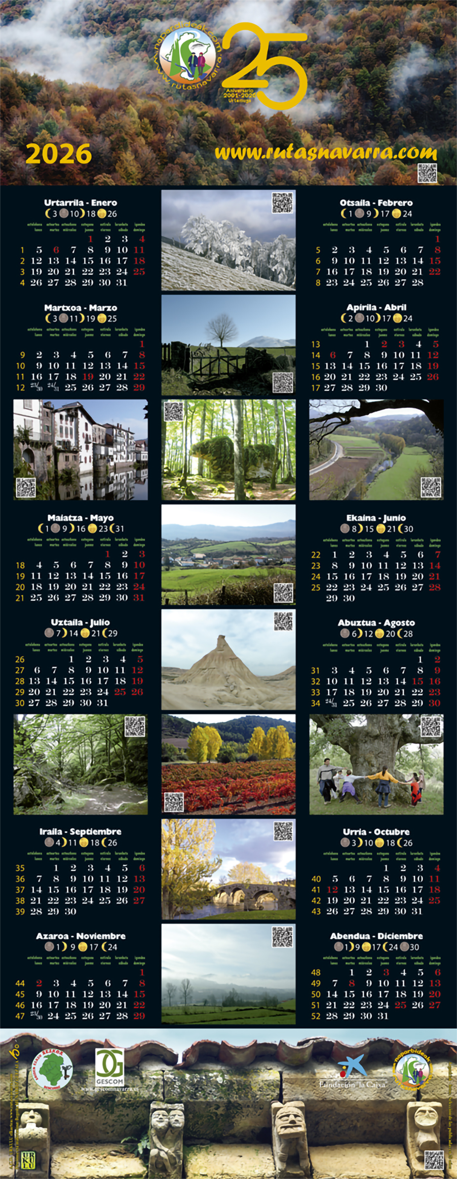 Calendario 2026